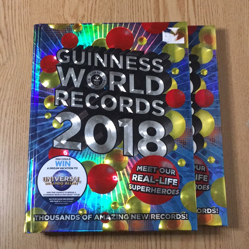 New Guinness World Records 2018 Book Thousands of Amazing New Records